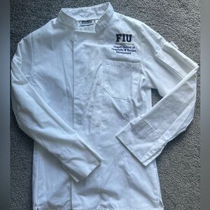 FIU culinary class uniform jacket